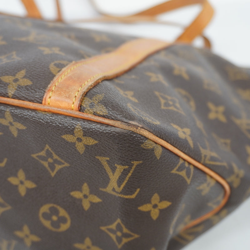 Auth Louis Vuitton Monogram Sack Shopping M51108 Womens Shoulder BagTote Bag