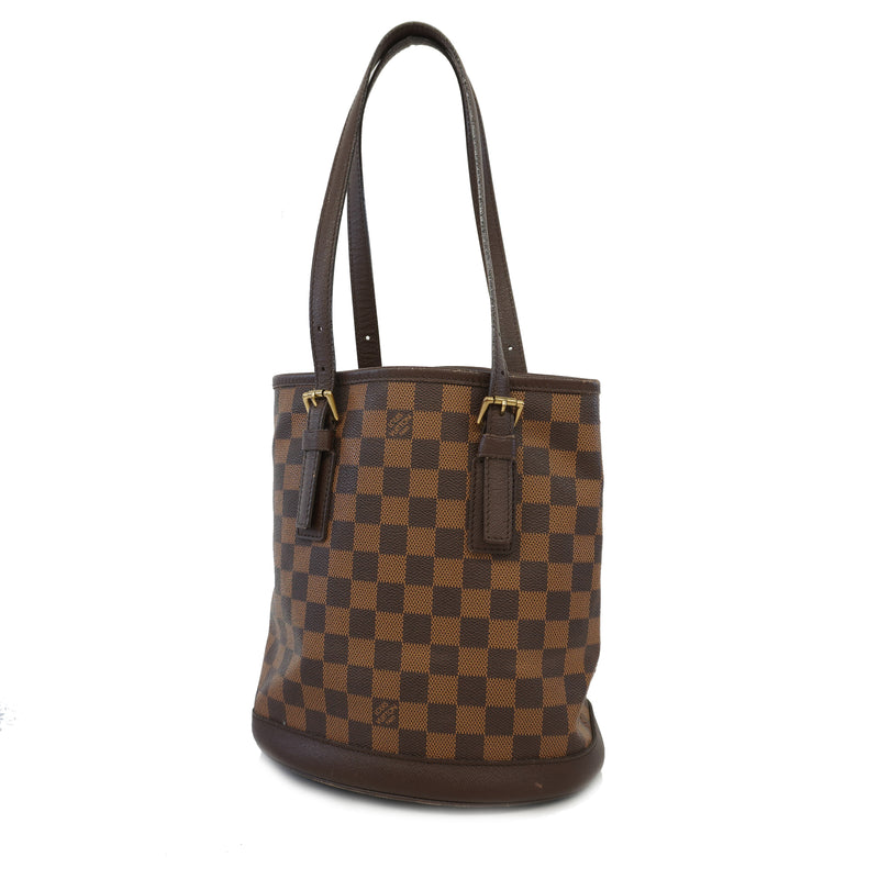 Auth Louis Vuitton Damier Marais N42240 Womens HandbagTote Bag