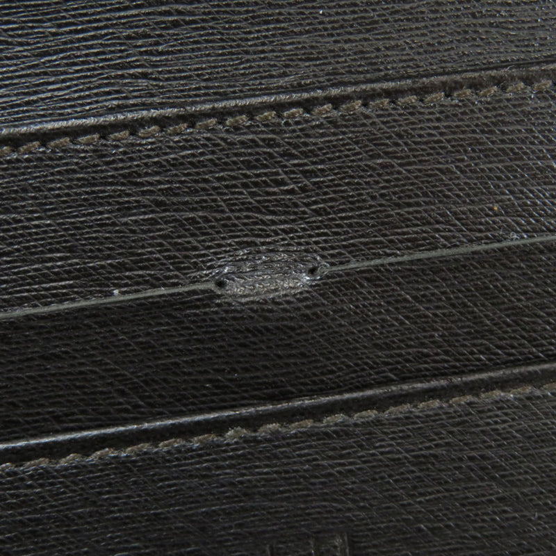 Dunhill logo hardware long wallet leather mens