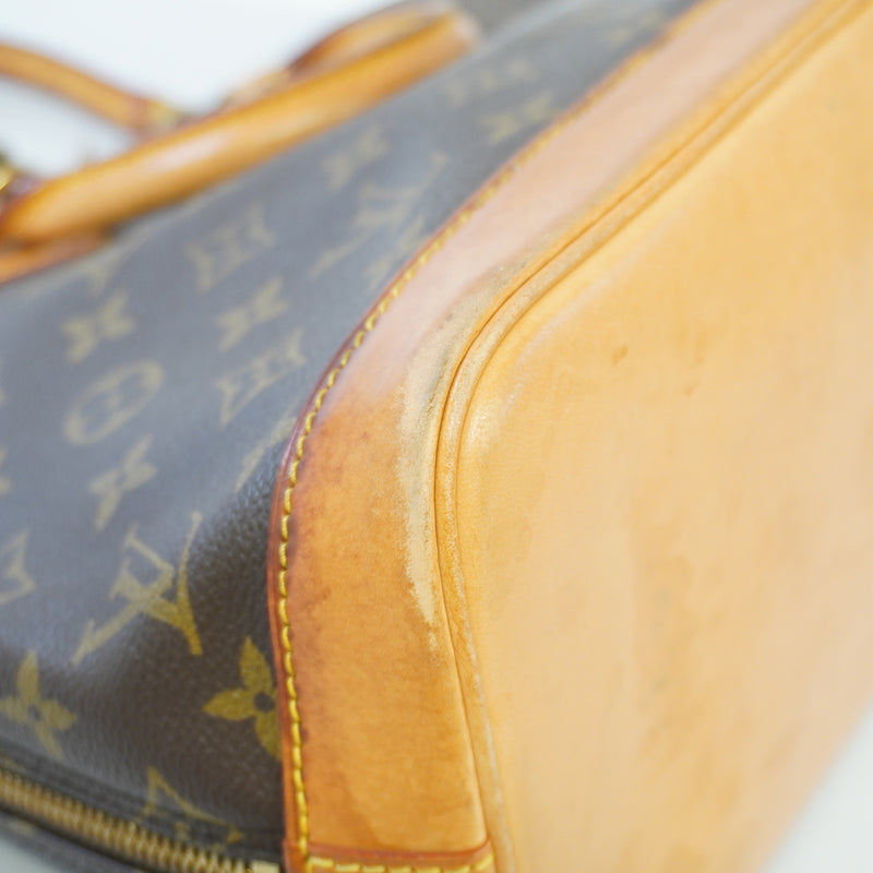 Auth Louis Vuitton Handbag Monogram Alma M51130