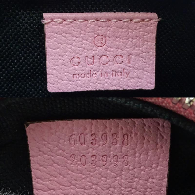 Gucci GG Psychedelic Round Shoulder 2020 Capsule Collection Ladies Bag 603938 PVC Black Pink Multi