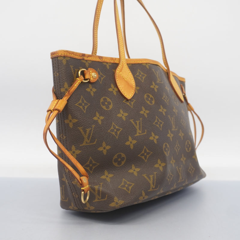 Auth Louis Vuitton Monogram Neverfull PM M40155 Womens HandbagTote Bag
