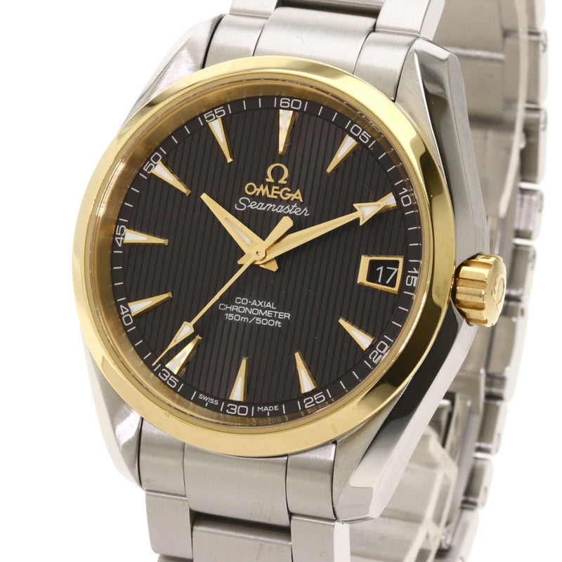 Omega 231.20.39.21.06.004 Seamaster Aqua Terra Watch Stainless Steel / SS K18YG Mens OMEGA