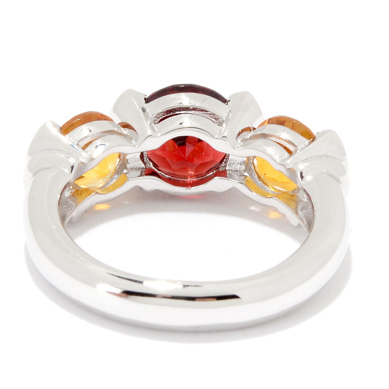 Brand New Red Garnet Ring