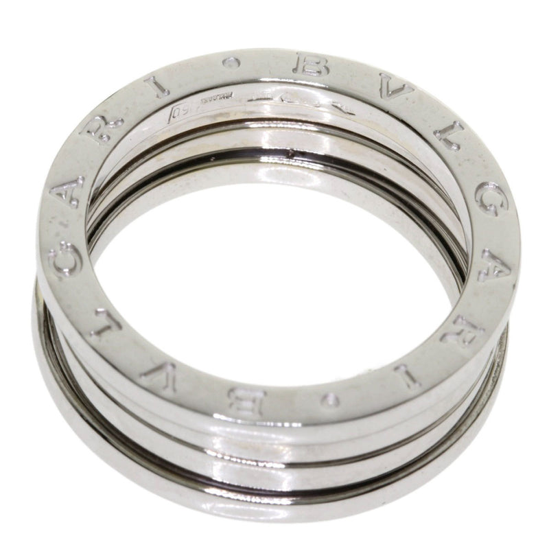 Bvlgari B-zero1 S # 60 Ring K18 White Gold Unisex