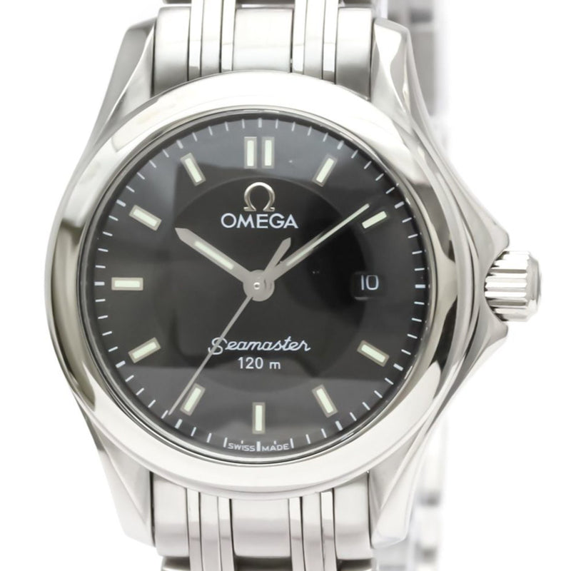 Omega Seamaster Quartz Stainless Steel Womens Sports Watch 2581.52