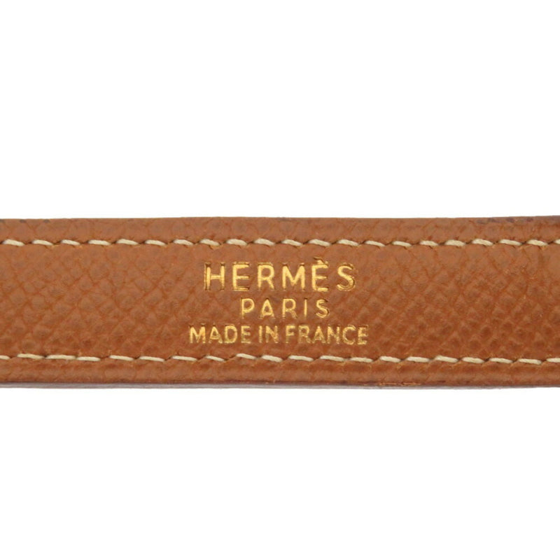 Hermes Kushbel Gold Kelly Strap Shoulder Brown