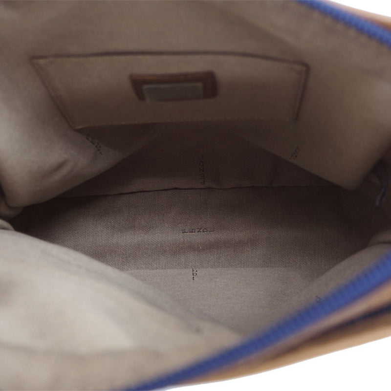FENDI Fendi denim shoulder bag 7VA152 navy