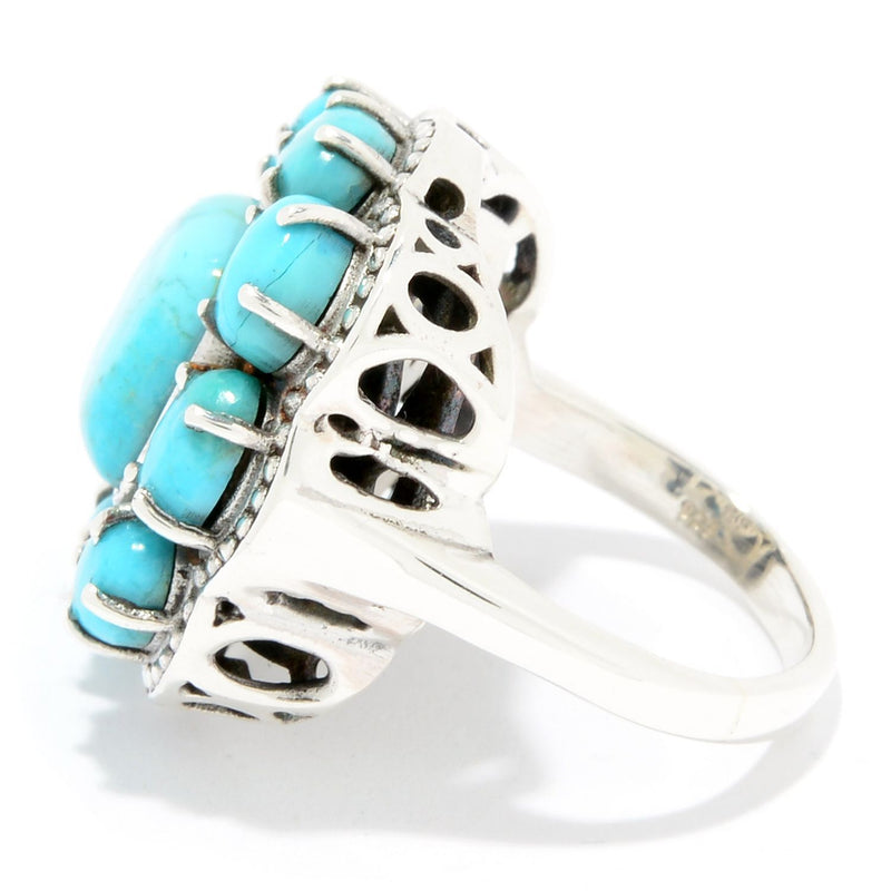 Brand New Blue Mohave Turquoise Ring