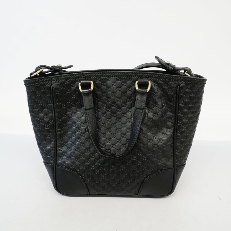 Auth Gucci 2WAY Bag Guccishima 449241 Womens HandbagShoulder Bag Black