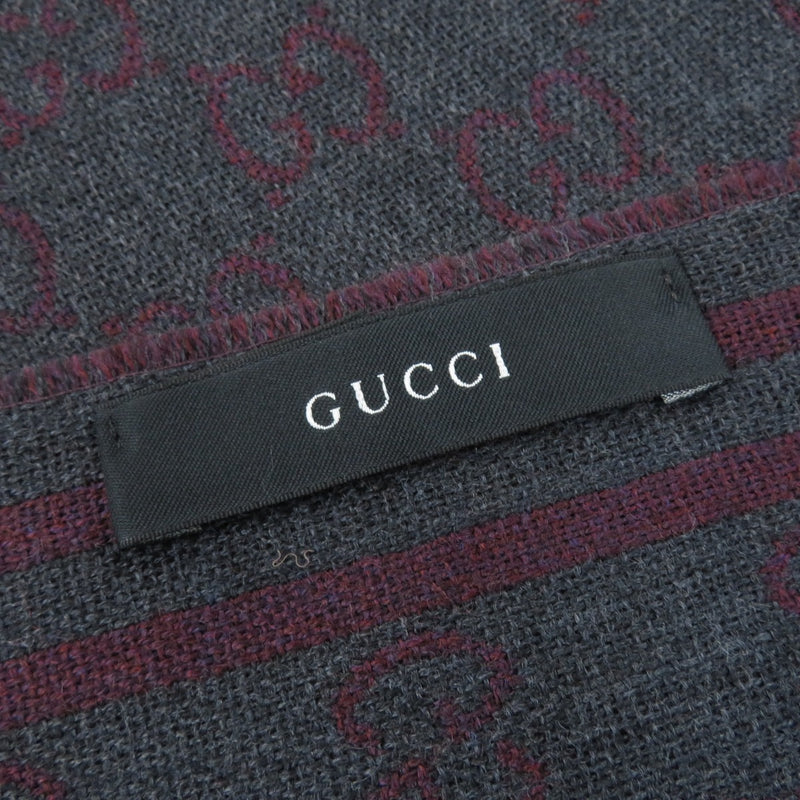 Gucci GG muffler wool mens GUCCI