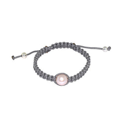 Macrame Bracelet Natural Pearl Women Jewelry