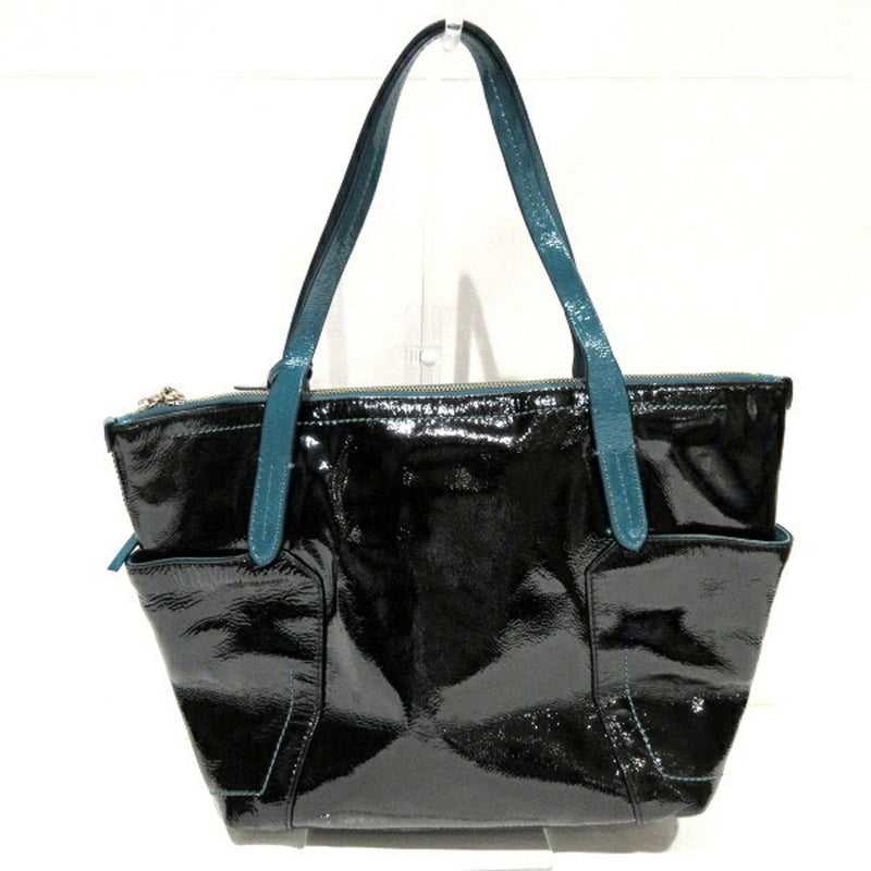 Cole Haan Enamel Leather Bag Tote Ladies