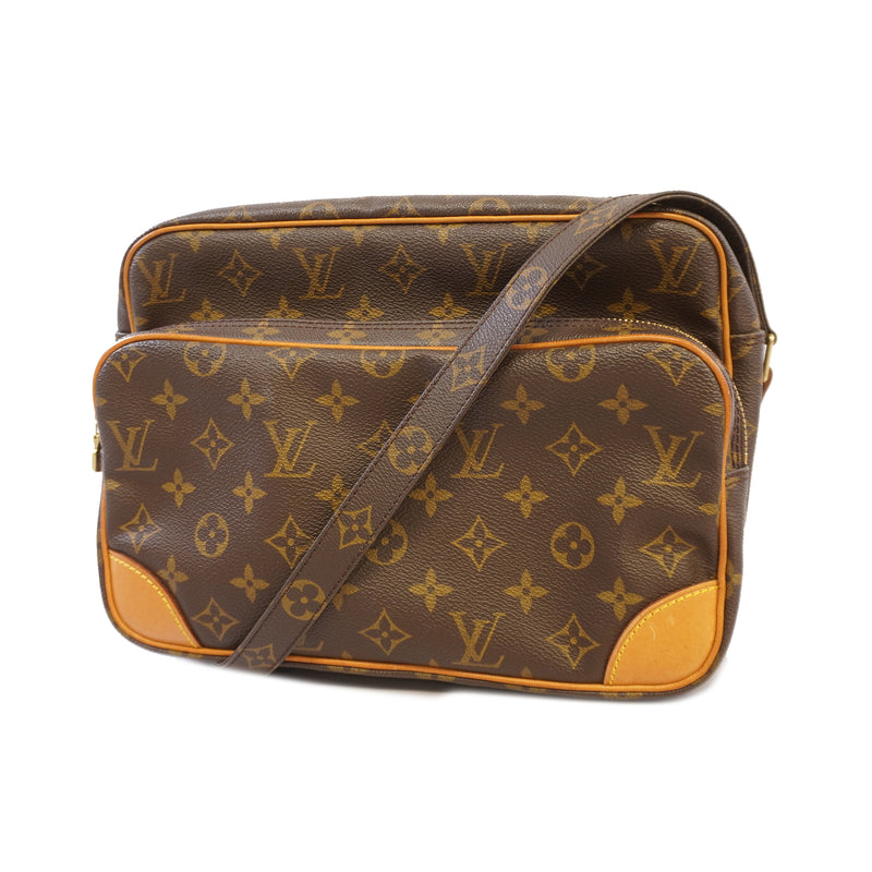 Auth Louis Vuitton Monogram Nile M45244 Womens Shoulder Bag
