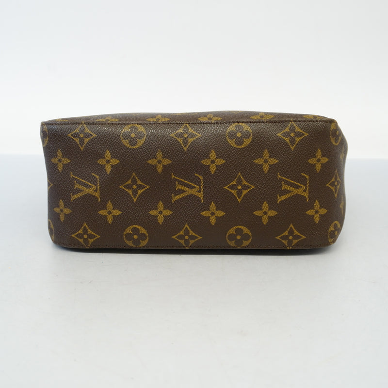 Auth Louis Vuitton Monogram Looping MM M51146 Womens Shoulder Bag