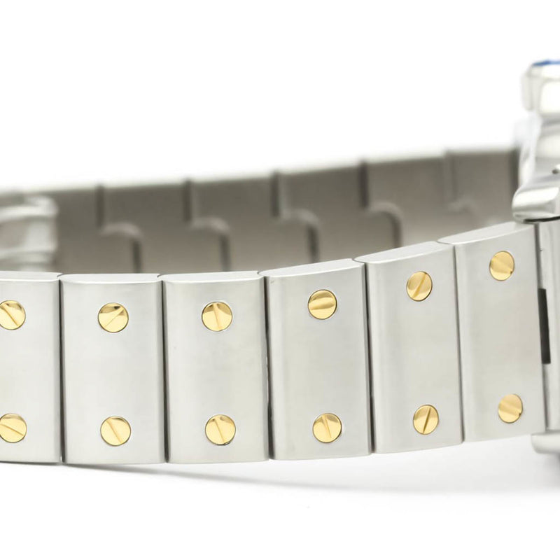 Cartier Santos Galbee Quartz Stainless SteelYellow Gold (18K) Womens Dress/Formal W20012C4