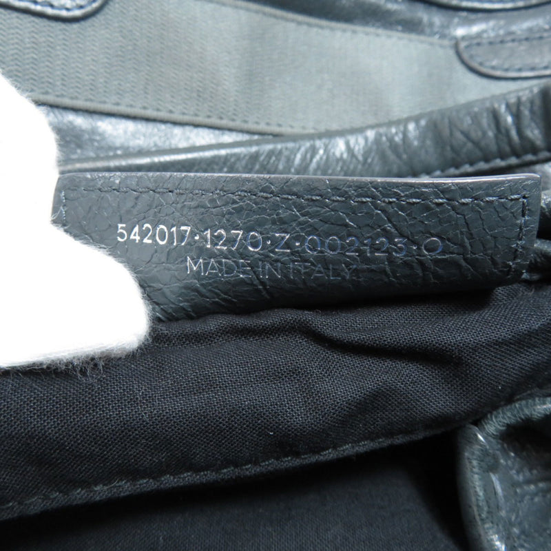 Balenciaga 542017 Navy Hippo S Tote Bag Leather Women's BALENCIAGA