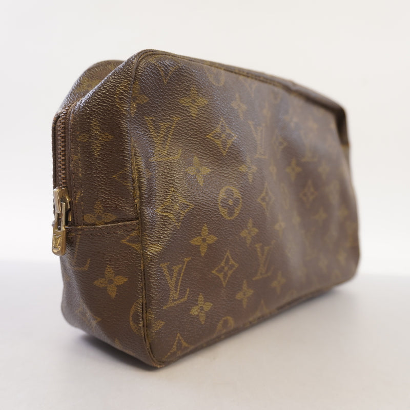 Auth Louis Vuitton Monogram Trousse Toilette 28 M47522 Womens Pouch