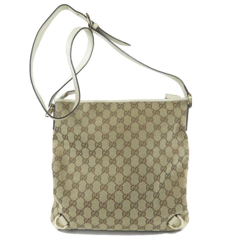 Gucci 204991 GG Shoulder Bag Canvas Ladies