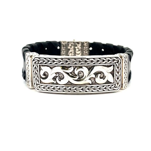 Mens Bracelet Sterling Silver