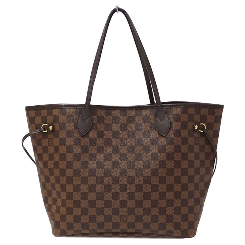 Louis Vuitton LOUIS VUITTON Bag Damier Ladies Tote Shoulder Neverfull MM N41358 Brown