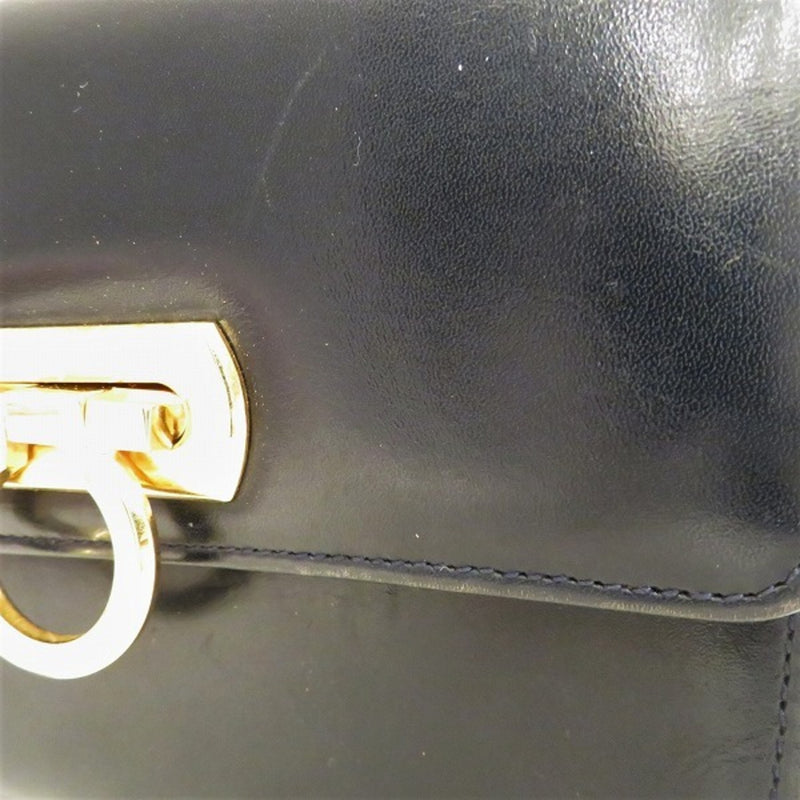 Salvatore Ferragamo Gancini Compact Shoulder 211653 Bag Ladies