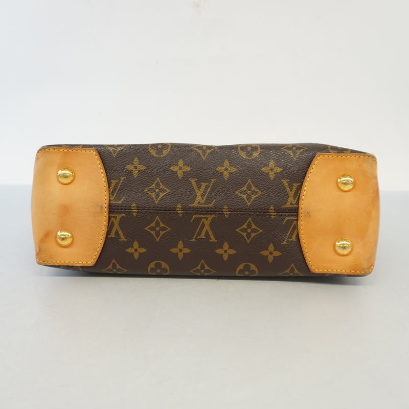 Auth Louis Vuitton Monogram Wilshere PM M45643 Womens HandbagTote Bag