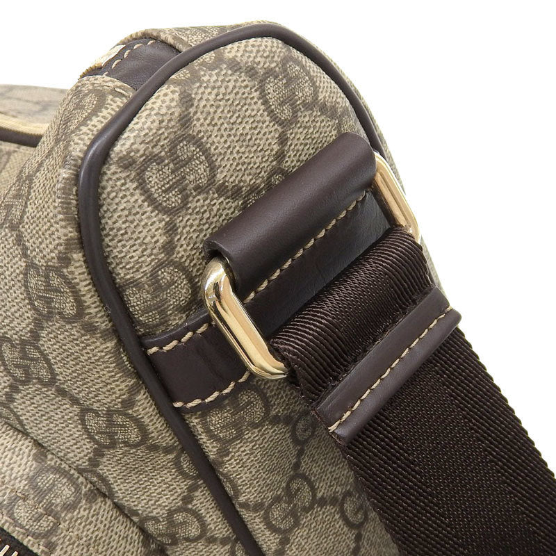 Gucci PVC Shoulder Bag Brown