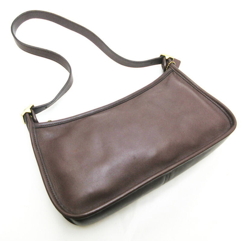 Coach COACH Shoulder Bag Old Leather Brown JOC 9071 Womens Mens
