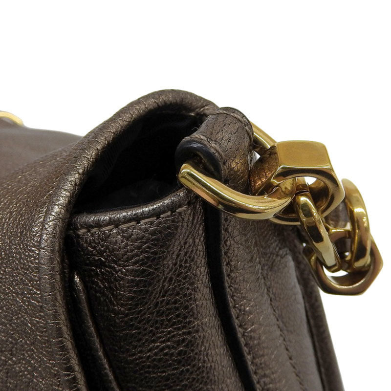 Loewe Handbag Shoulder Bag 2way Women's Leather Handbag,Shoulder Bag Gold