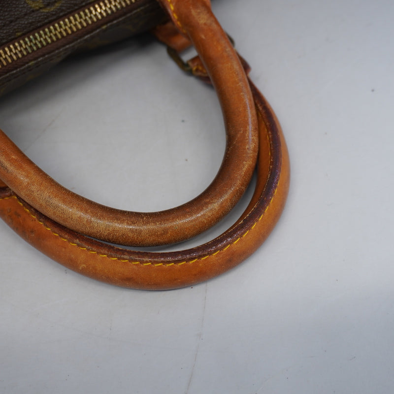 Auth Louis Vuitton Monogram Keepol 50 M41426 MenWomenUnisex Boston BagHandbag