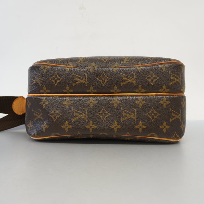 Auth Louis Vuitton Monogram Reporter PM M45254 Womens Shoulder Bag