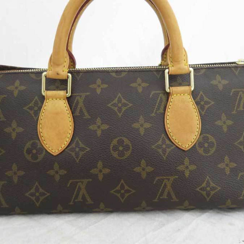 Louis Vuitton Bag Monogram Popin Cool Brown Canvas Handbag Small Ladies M40009
