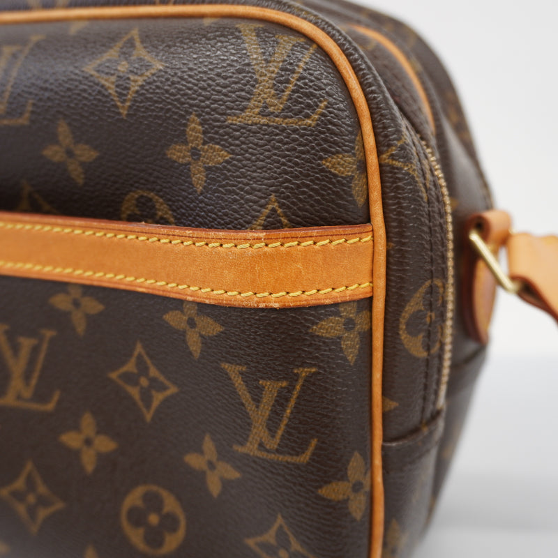 Auth Louis Vuitton Monogram Reporter PM M45254 Womens Shoulder Bag
