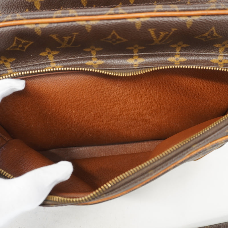 Auth Louis Vuitton Shoulder Bag Monogram Nile M45244
