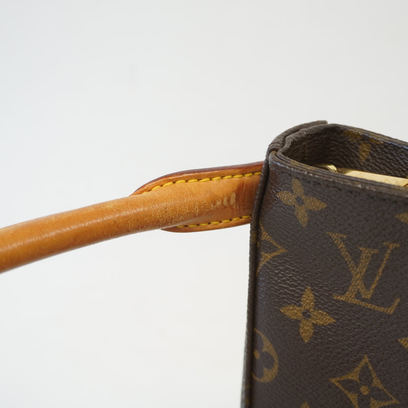 Auth Louis Vuitton Monogram Looping MM M51146 Womens Shoulder Bag