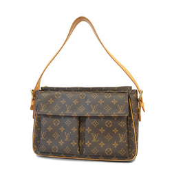 Auth Louis Vuitton Monogram Viva Cite GM M51163 Womens HandbagShoulder Bag