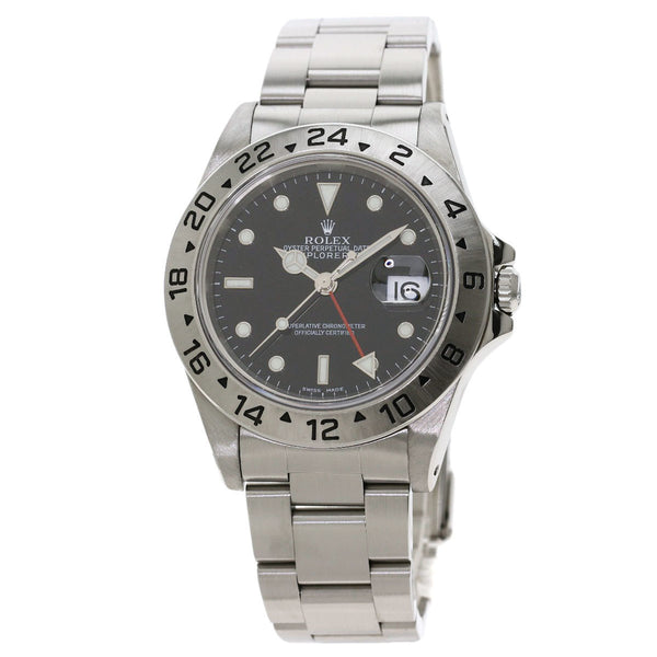 Rolex 16570 Explorer 2 Watch Stainless Steel / SS Mens ROLEX