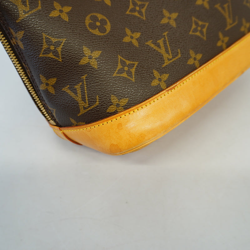 Auth Louis Vuitton Monogram Alma M51130 Womens Handbag