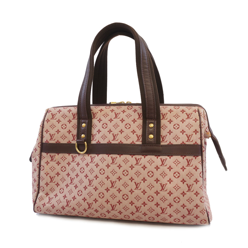 Auth Louis Vuitton Handbag Monogram Mini Josephine GM M92311 Threes