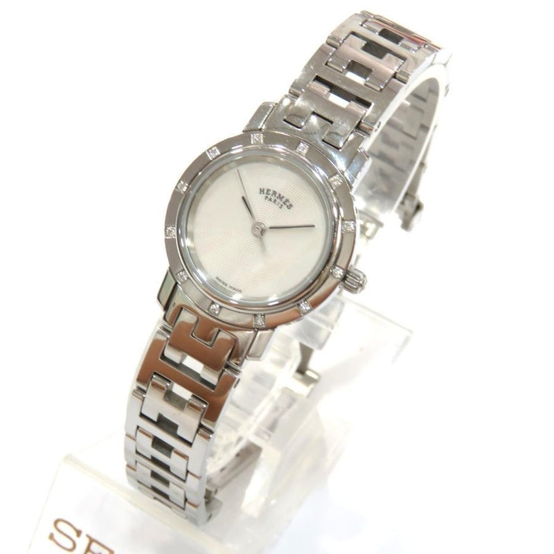 Hermes Quartz Stainless Steel Womens Watch