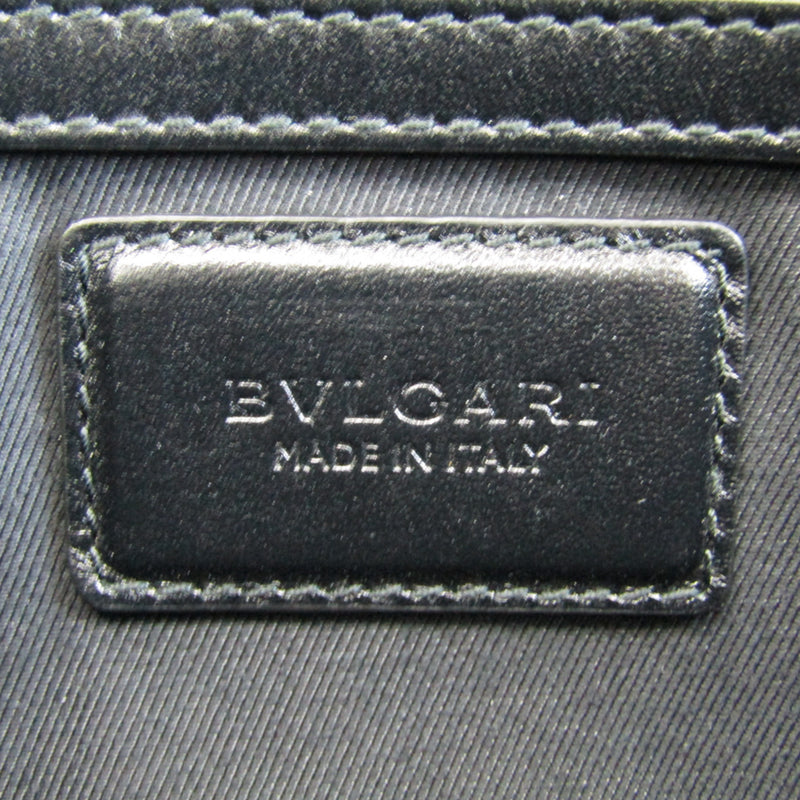 Bvlgari 39394 Women's Leather Handbag,Shoulder Bag Blue