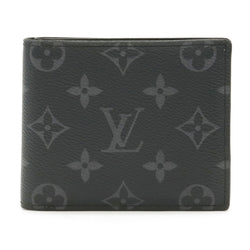 LOUIS VUITTON Monogram Eclipse Portofeuil Marco NM Bi-Fold Wallet M62545