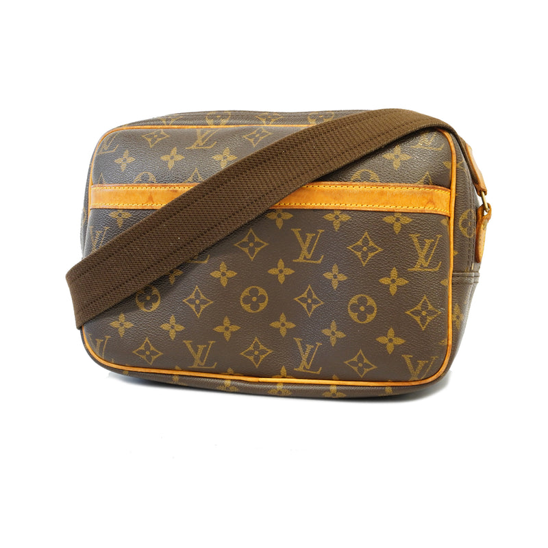 Auth Louis Vuitton Shoulder Bag Monogram Reporter PM M45254