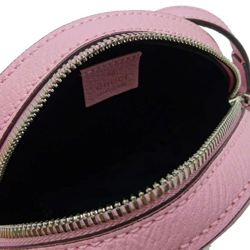 Gucci GG Psychedelic Round Shoulder 2020 Capsule Collection Ladies Bag 603938 PVC Black Pink Multi