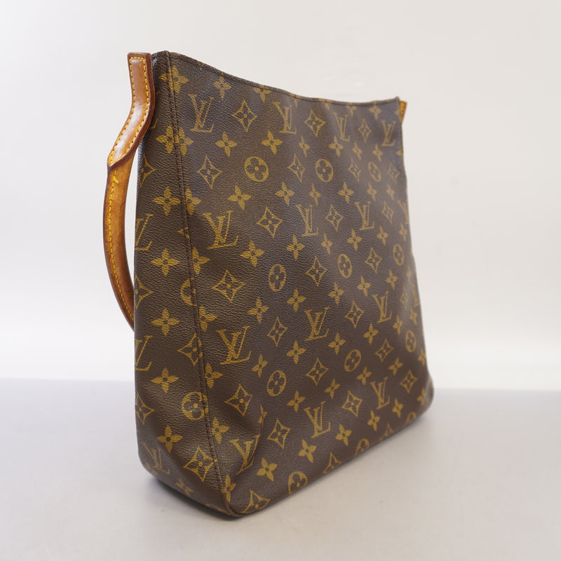 Auth Louis Vuitton Shoulder Bag Monogram Looping GM M51145