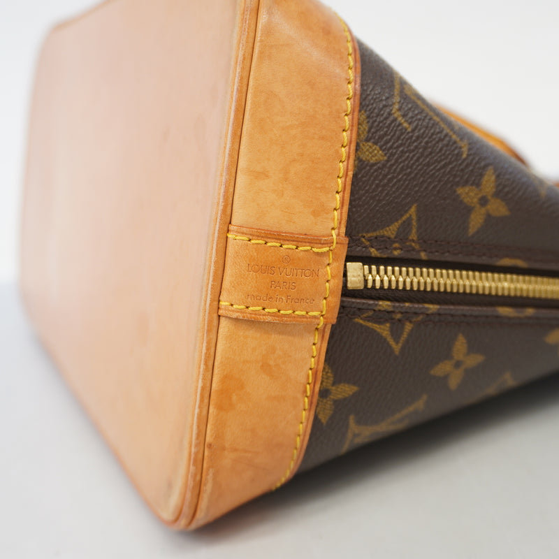 Auth Louis Vuitton Monogram Alma M51130 Womens Handbag
