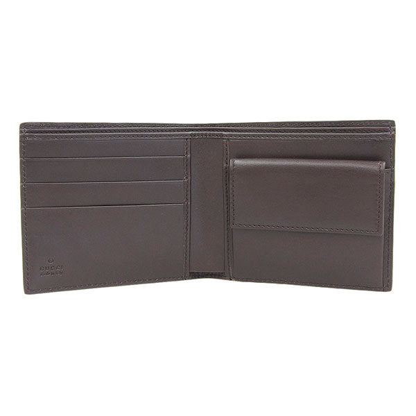 Gucci Womens Leather Wallet (bi-fold) Brown