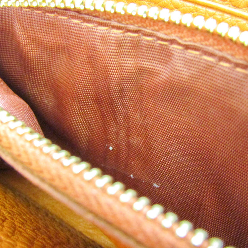 Prada VIT.DAINO PORTAFOGLIO LAMPO 1M1183 Womens Calfskin Long Wallet (bi-fold) Orange