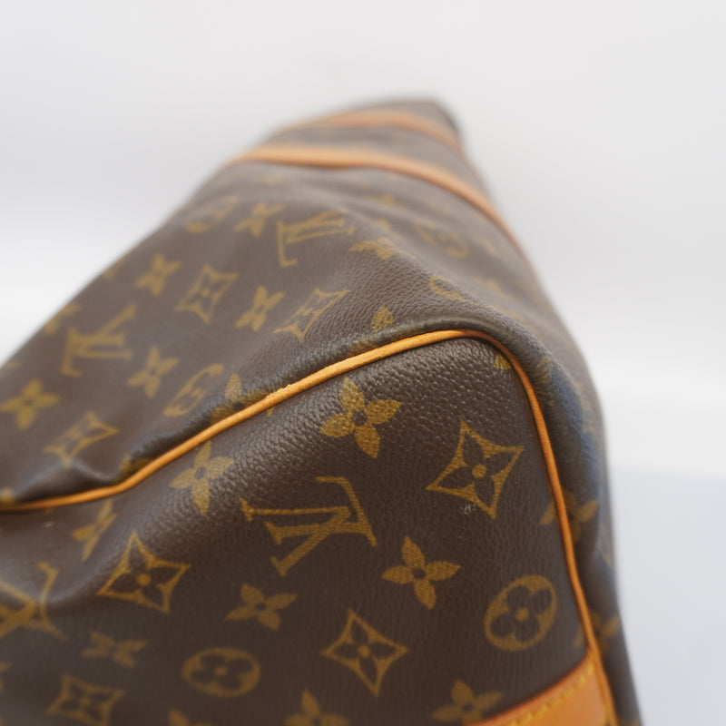 Auth Louis Vuitton Monogram Keepol Bandolier 50 M41416 Unisex Boston BagHandbag